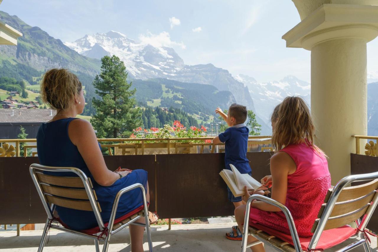 Hotel Victoria Lauberhorn Wengen, A Faern Collection Hotel Bagian luar foto